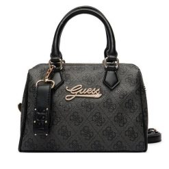 Torebka Guess. Czarne torebki klasyczne Guess, z aplikacjami, bez dodatków. Za 289.99 zł.