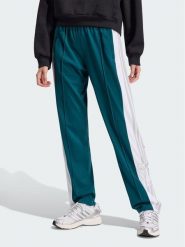 Adidas Spodnie dresowe Adibreak Track Tracksuit Bottoms KT0030 Zielony Regular Fit. Zielone spodnie dresowe adidas, bez wzorów, z dresówki. Za 328.99 zł.