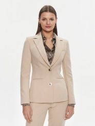 Marciano Guess Marynarka Paula 4RGN24 7046A Beżowy Slim Fit. Brązowe marynarki i żakiety Marciano Guess, z aplikacjami, z syntetyku, bez ramiączek. Za 349.99 zł.