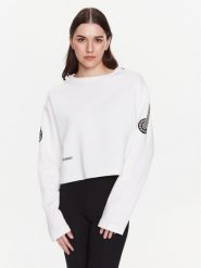 MMC Studio Bluza Lucco Biały Relaxed Fit. Białe bluzy MMC STUDIO, bez wzorów, z bawełny, bez kaptura. Za 289.99 zł.