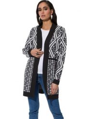 WITT WEIDEN Kardigan w kolorze czarnym rozmiar: 42. Czarne swetry WITT WEIDEN, bez wzorów, z wełny, bez ramiączek. Za 69.99 zł.