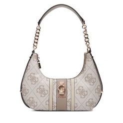 Torebka Guess. Brązowe torebki klasyczne Guess, z aplikacjami, klasyczne, bez dodatków. Za 469.99 zł.