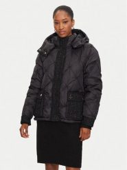 Gaudi Sukienka dzianinowa 421BD13010 Czarny Regular Fit. Czarne sukienki Gaudi, l, bez wzorów, z dzianiny, bez kołnierzyka, bez ramiączek. Za 269.99 zł.