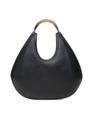 Elisabetta Franchi Torebka BS-76A-52E2-V590 Czarny. Czarne torebki klasyczne Elisabetta Franchi, bez wzorów, ze skóry, bez dodatków. Za 2,539.00 zł.