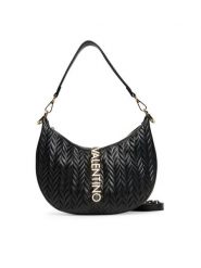 Valentino Torebka Fania Re VBS9AB07 Czarny. Czarne torebki klasyczne Valentino, bez wzorów, ze skóry, bez dodatków. Za 399.99 zł.