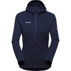 Bluza damska Mammut Aconcagua Light ML Hooded Jacket. Niebieskie bluzy Mammut, xs, bez wzorów, bez ramiączek, bez kaptura. Za 622.99 zł.