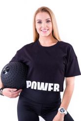 Koszulka treningowa na fitness damska 2skin POWER BLACK. Czarne t-shirty sportowe 2SkIN, m, bez wzorów, z materiału, bez ramiączek, do biegania. Za 59.00 zł.