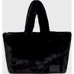 Dkny torebka kolor czarny. Czarne shopper bag DKNY, bez wzorów, na ramię, bez dodatków. W wyprzedaży za 549.99 zł.