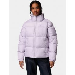 Płaszcz Zimowy Damski Columbia Puffect II. Fioletowe płaszcze Columbia, na zimę, bez wzorów, z materiału, sportowe, bez kaptura. Za 599.00 zł.