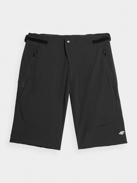 4F Szorty funkcyjne w kolorze antracytowym rozmiar: XS. Czarne szorty sportowe 4f, bez wzorów, outdoorowe. Za 57.06 zł.