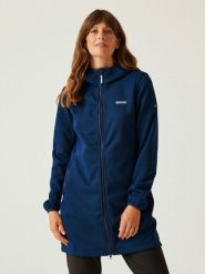 Regatta Kurtka polarowa "Bloomfield" w kolorze granatowym rozmiar: 40. Niebieskie kurtki Regatta, bez wzorów, z materiału, bez kaptura. Za 122.67 zł.