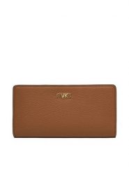 MICHAEL Michael Kors Portfel 32S5G8EF3L Brązowy. Brązowe portfele MICHAEL Michael Kors, bez wzorów, ze skóry. Za 459.99 zł.