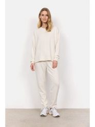 Soyaconcept Bluza "Banu" w kolorze kremowym rozmiar: S. Brązowe bluzy bez kaptura Soyaconcept, s, bez wzorów, bez kaptura. Za 127.65 zł.