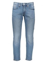ONLY & SONS Dżinsy - Slim fit - w kolorze błękitnym rozmiar: W31/L30. Niebieskie jeansy ONLY & SONS, l, z aplikacjami, ze skóry, klasyczne. Za 101.70 zł.