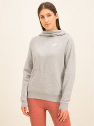 Nike Bluza Essential BV4116 Szary Regular Fit. Szare bluzy Nike, l, bez wzorów, z bawełny, bez kaptura. Za 199.99 zł.