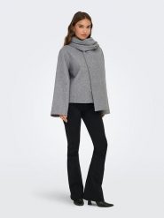 ONLY Kurtka przejściowa w kolorze szarym rozmiar: XL. Szare kurtki ONLY, xl, bez wzorów, bez kaptura. Za 126.75 zł.