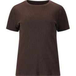 Koszulka damska Athlecia Lankae. Brązowe t-shirty sportowe Athlecia, bez wzorów, bez ramiączek. Za 124.00 zł.