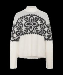 Sweter damski Kari Traa Disa. Białe swetry Kari Traa, m, bez wzorów, z dzianiny, eleganckie, bez ramiączek. Za 482.00 zł.