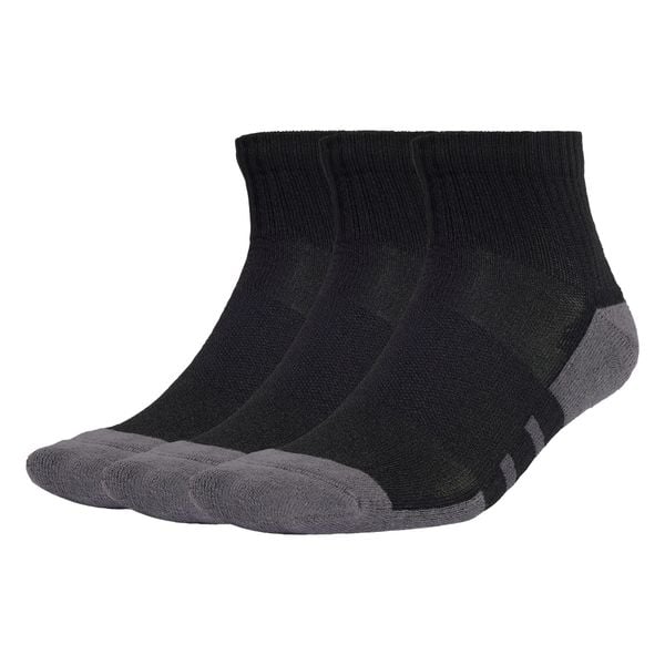 Skarpetki Essentials CLIMACOOL Quarter 3 Pair. Białe skarpetki adidas, bez wzorów, z bawełny. Za 44.95 zł.