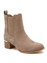 Sixth Sens Botki w kolorze khaki rozmiar: 38. Brązowe botki Sixth Sens, bez wzorów, eleganckie, bez obcasa, bez zapięcia. Za 152.99 zł.