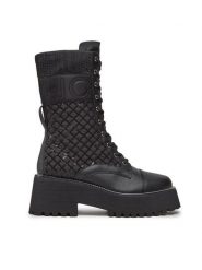 Liu Jo Trapery Flair 04 SF3017 TX040 Czarny. Czarne traperki Liu Jo, bez wzorów, z materiału, bez obcasa, bez zapięcia. Za 1,319.00 zł.