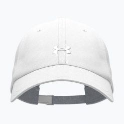 Czapka z daszkiem damska Under Armour Blitzing Low Adj. Białe czapki z daszkiem Under Armour, bez wzorów, sportowe. Za 62.99 zł.