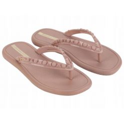 Japonki dla kobiet Ipanema Meu Sol Thon. Czerwone japonki Ipanema, bez wzorów, z materiału. Za 59.00 zł.