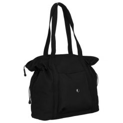 Shopperka damska Peterson PTN CSM-15 czarna. Czarne shopper bag Peterson, bez wzorów, na ramię, bez dodatków. Za 94.99 zł.