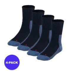 Skarpety do chodzenia unisex – Multi Blue – 4 pary. Niebieskie skarpetki XTREME, bez wzorów, z elastanu. W wyprzedaży za 205.45 zł.