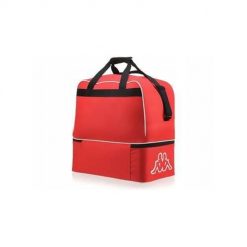 Torba sportowa unisex Kappa 302JMUO928. Czerwone torby sportowe Kappa, bez wzorów, z materiału, na ramię. Za 80.75 zł.