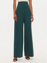 Maryley Spodnie materiałowe 24IB680/43GU Zielony Regular Fit. Zielone spodnie materiałowe Maryley, bez wzorów, z materiału. Za 89.99 zł.