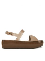 Melissa Sandały Float Platform 36066 Écru. Sandały Melissa, bez wzorów, z tworzywa sztucznego, bez obcasa, na płaskiej podeszwie, bez zapięcia. Za 399.99 zł.