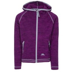 Trespass Goodness - Polar damski At200 Purple Orchid Marl. Fioletowe bluzy z polaru Trespass, bez wzorów, z polaru, do jazdy konnej. Za 237.99 zł.