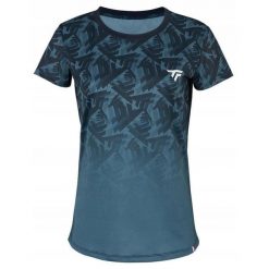 Koszulka T-Shirt tenisowa damska Tecnifibre X-Loop Tee. Niebieskie t-shirty sportowe TECNIFIBRE, xs, bez wzorów, bez ramiączek, tenisowe. Za 189.99 zł.