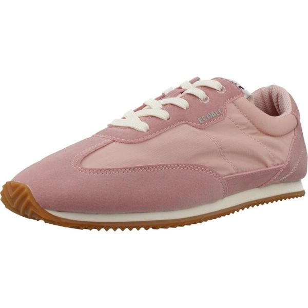 Buty ECOALF DENVER SNEAKER Rose. Czerwone buty trekkingowe Ecoalf, bez wzorów, ze skóry, bez zapięcia, trekkingowe. Za 367.50 zł.