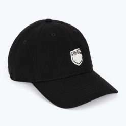Czapka z daszkiem PROSTO Splash Shield. Czarne czapki z daszkiem Prosto., bez wzorów, z bawełny, klasyczne. Za 94.99 zł.