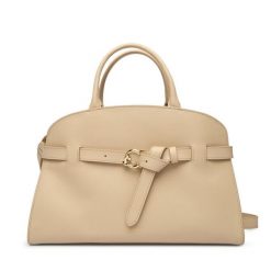 Torebka Coccinelle. Brązowe torebki klasyczne Coccinelle, bez wzorów, klasyczne, bez dodatków. Za 1,779.00 zł.