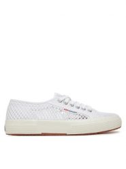 Superga Tenisówki S2135GW Biały. Białe trampki Superga, bez wzorów, z materiału, bez zapięcia. Za 229.99 zł.
