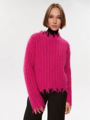 Herskind Sweter Caleb 4923970 Różowy Regular Fit. Czerwone swetry Herskind, s, bez wzorów, z wełny, bez ramiączek. Za 1,879.00 zł.