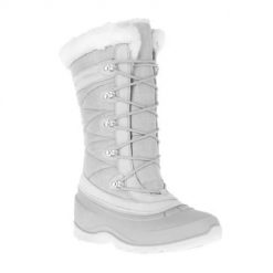 Buty do chodzenia damskie Kamik Winterstiefel Snovalley 4. Szare buty treningowe Kamik, na zimę, bez wzorów, z jeansu, za kostkę, bez zapięcia, trekkingowe. Za 707.00 zł.