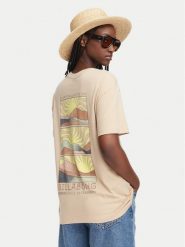 Billabong T-Shirt Sun Phased EBJZT00423 Beżowy Oversize. Brązowe t-shirty Billabong, m, bez wzorów, z bawełny, bez kołnierzyka, bez ramiączek. Za 139.99 zł.