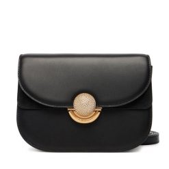 Torebka Furla. Czarne listonoszki Furla, bez wzorów, bez dodatków. Za 1,859.00 zł.