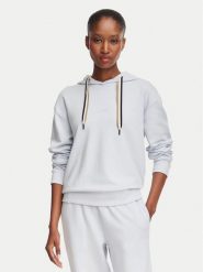 BOSS Bluza 50524760 Niebieski jasny Regular Fit. Niebieskie bluzy Boss, m, bez wzorów, z lyocellu, bez ramiączek, bez kaptura. Za 399.99 zł.