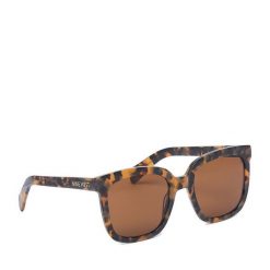 Okulary przeciwsłoneczne Nine West. Brązowe okulary przeciwsłoneczne Nine West, bez wzorów. Za 149.99 zł.
