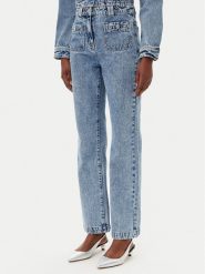 Morgan Jeansy 251-PCHARME Błękitny Bootcut Fit. Niebieskie jeansy Morgan, bez wzorów, z bawełny. Za 269.99 zł.