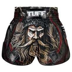 Spodenki treningowe TUFF Berserkers Fury. Czarne szorty sportowe TUFF, bez wzorów. Za 149.00 zł.