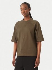 Reebok T-Shirt Reebok X Ewa Chodakowska Mila RK25977CCW Khaki Regular Fit. Brązowe t-shirty Reebok, s, bez wzorów, z bawełny, bez kołnierzyka, bez ramiączek. Za 79.99 zł.