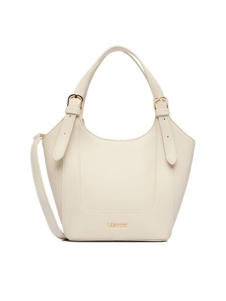 Lasocki Torebka CEO-LSK-M-003-09 Écru. Torebki klasyczne Lasocki, bez wzorów, z materiału, bez dodatków. Za 159.99 zł.