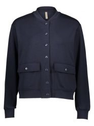 Soyaconcept Kardigan "SC-Banu 283" w kolorze granatowym rozmiar: S. Niebieskie swetry Soyaconcept, s, bez wzorów, bez ramiączek. Za 129.95 zł.