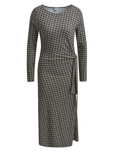 Milano Italy Sukienka w kolorze antracytowym rozmiar: L. Czarne sukienki Milano Italy, l, bez wzorów, bez kołnierzyka, bez ramiączek, midi. Za 217.99 zł.